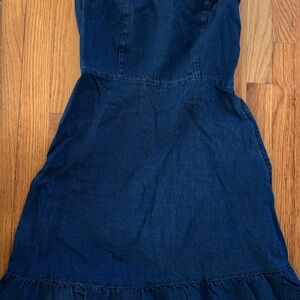 Dark Blue Denim Dress